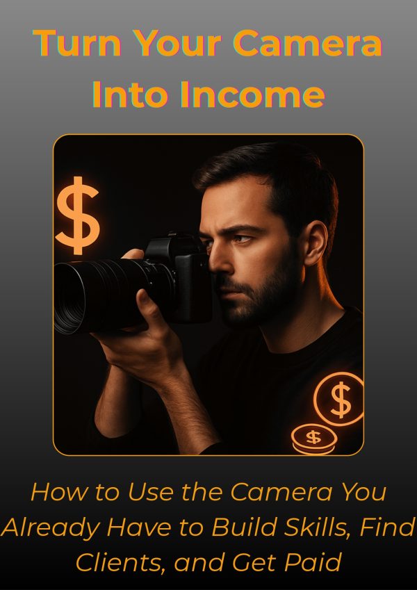 Using Your Camera For Income